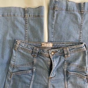 Free People flare jeans